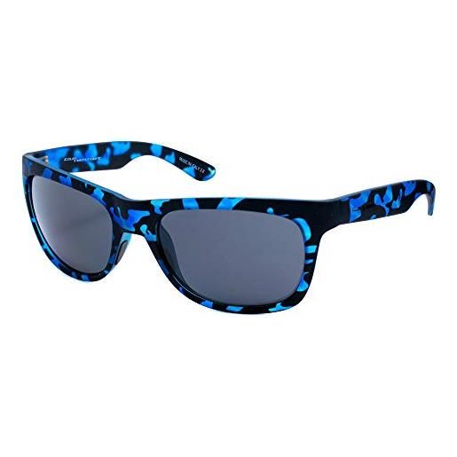 Italia Independent 0915-141-000 occhiali da sole, blu/nero, 57 unisex