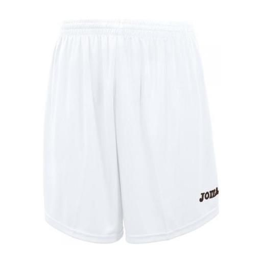 Joma short real, pantaloncini da calcio uomo, opacity, white, 5xs