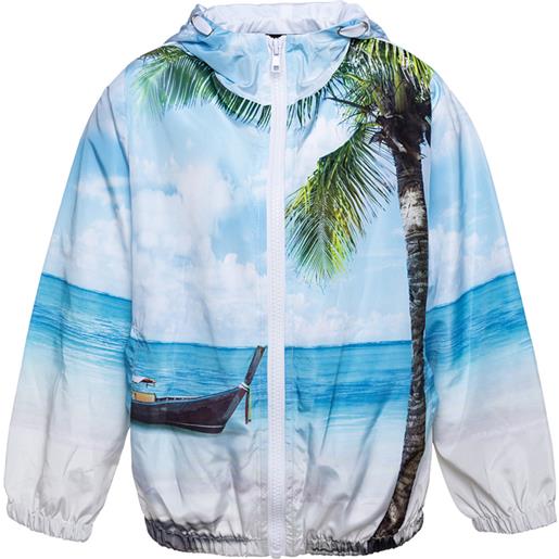 Monnalisa giacca antivento hawaii di nylon