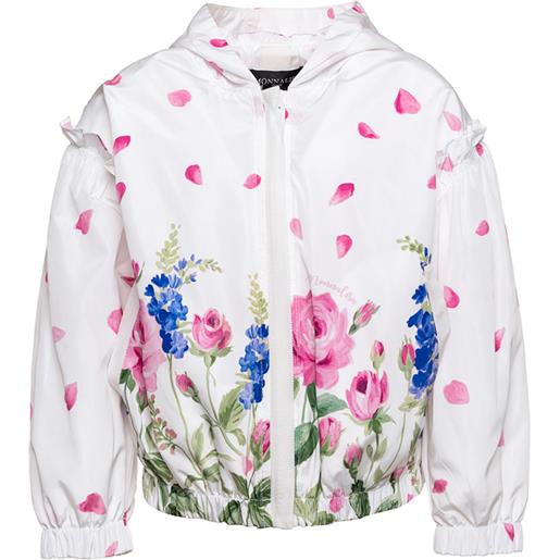 Monnalisa giacca antivento fiori