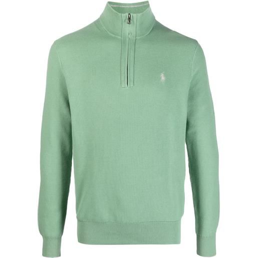 Polo Ralph Lauren maglione con ricamo - verde