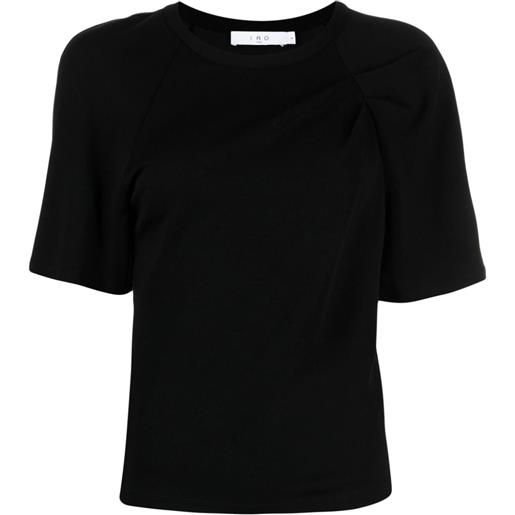 IRO t-shirt con maniche ampie - nero