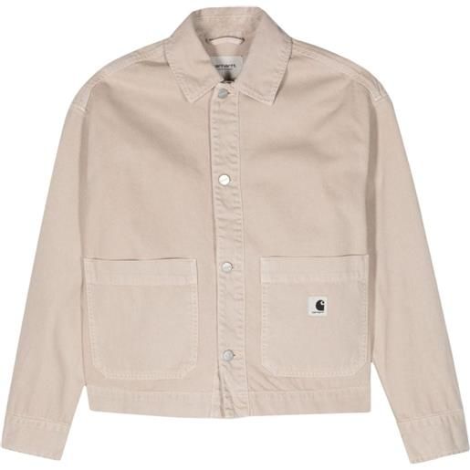 Carhartt WIP giacca-camicia garrisson - toni neutri