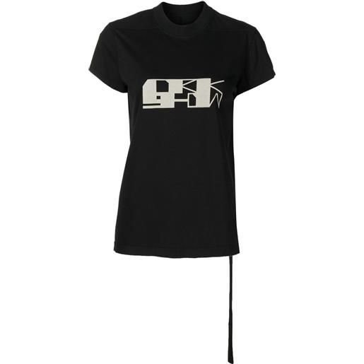 Rick Owens DRKSHDW t-shirt con stampa - nero