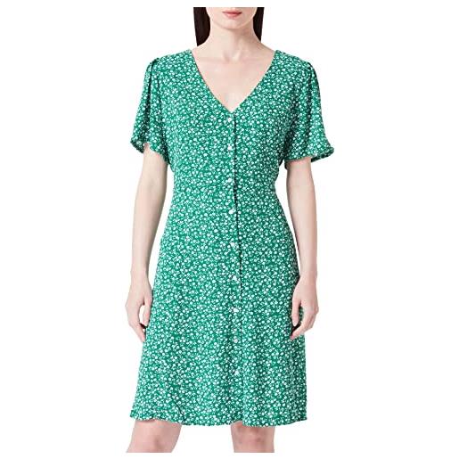 Only onlsonja s/s dress noos ptm vestito, verdant green/aop: fiona ditsy, 36 donna