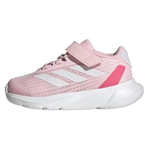 adidas duramo sl shoes kids, scarpe da ginnastica unisex - bambini e ragazzi, clear pink ftwr white pink fusion, 27 eu