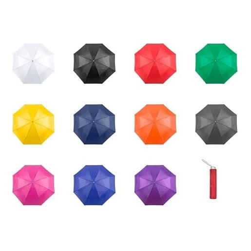 Genérico lotto 10 ombrelli economici pieghevoli per matrimoni, feste eventi, celebrazioni