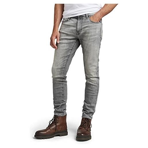 G-STAR RAW revend fwd skinny jeans, grigio (antic faded radium d20071-9882-c587), 30w / 32l uomo
