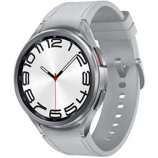 Samsung smartwatch Samsung galaxy watch6 classic r965 47mm lte region west argento [samw6965wesieu]