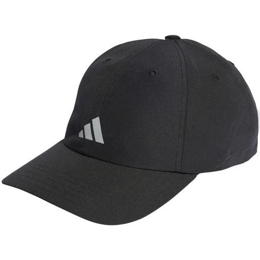 Adidas berretto da tennis Adidas running essentials aeroready six-panel baseball cap - black/silver