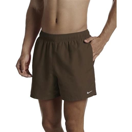 Nike costume boxer logo uomo marrone