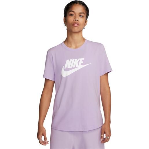 Nike t-shirt sportswear essentials donna viola