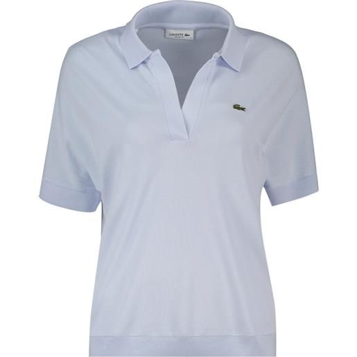 LACOSTE polo pique' loose fit donna