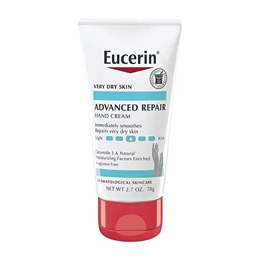 Eucerin riparazione intensiva, crema per le mani, senza profumo, 2,7 once (78 g) - Eucerin