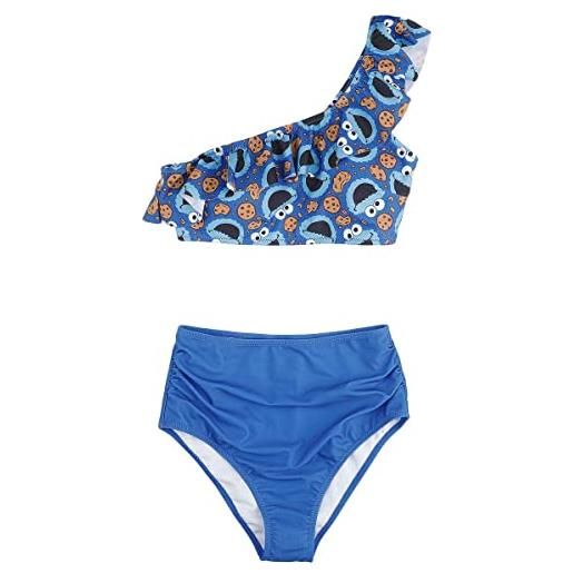 Sesame Street cookie universe donna set bikini blu l 80% polyester (recycled), 20% elasthan