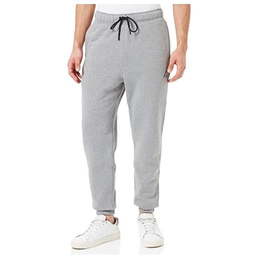 Nike essential, pantaloni uomo, grigio (carbon heather), xl