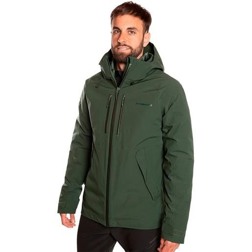 Trangoworld lepsala complet jacket verde 2xl uomo