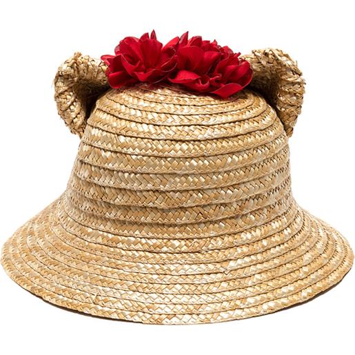Monnalisa cappello paglia fiore