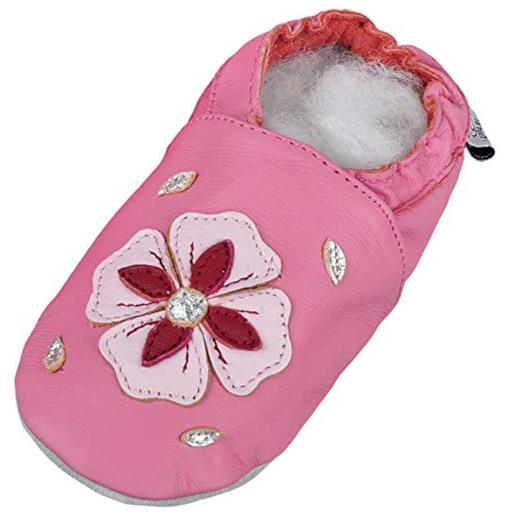 Lappade flower rosa - scarpe per chi inizia a camminare, flower rosa, 