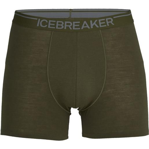 Icebreaker - boxer in lana merino - m anatomica boxers loden per uomo in nylon - taglia s, m, l, xl - kaki