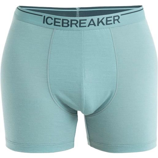 Icebreaker - boxer tecnici in lana merino - men merino anatomica boxers cloud ray per uomo in nylon - taglia s, m, l, xl - blu