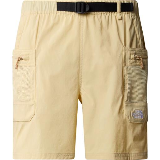 The North Face - shorts con cintura - m class v pathfinder belted short gravel per uomo in nylon - taglia s, m, l, xl - beige
