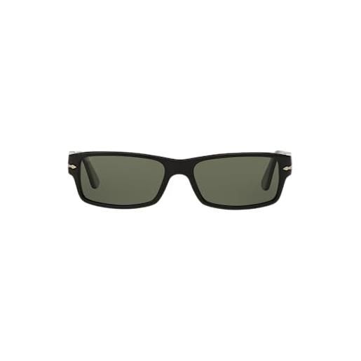 Persol 0po2747s 95/48 57, occhiali da sole unisex-adulto, nero (black/polarized black)