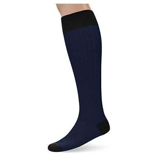 Hackett London hackett merino socks long calze, blu (blue 551), 39/42 (taglia produttore: s/m) uomo
