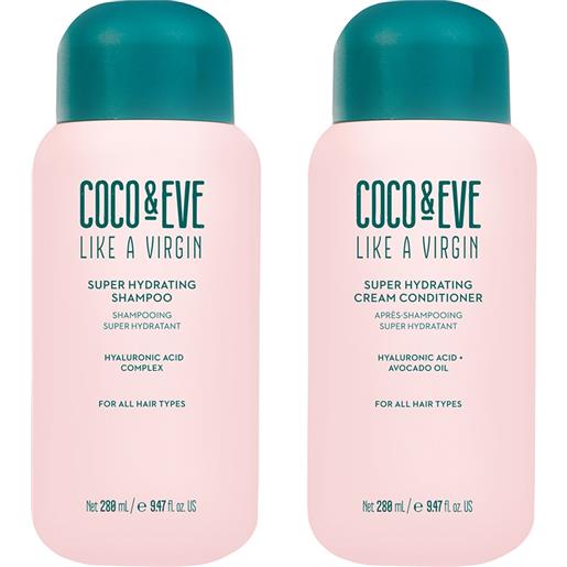 COCO&EVE like a virgin shampoo + conditioner super hydrating duo kit 2x250 ml