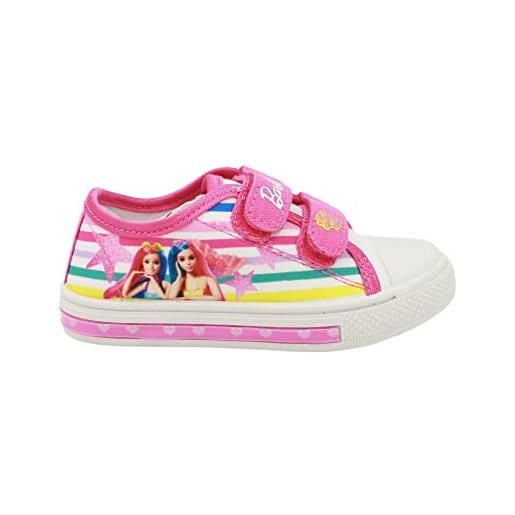Easy Shoes scarpe in tela con luci primavera estate rosa barbie (numeric_30)