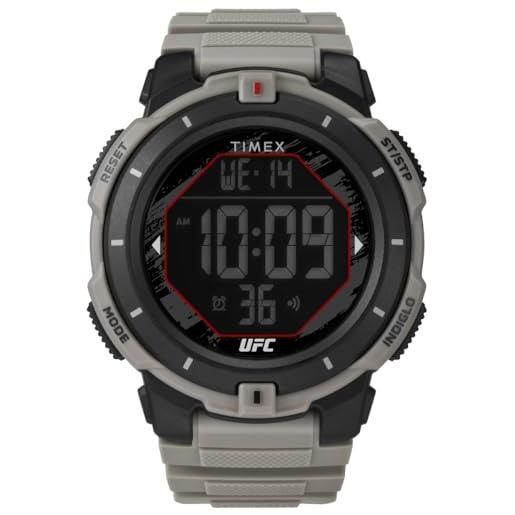 Timex orologio digitale al quarzo da uomo con cinturino in silicone tw5m59700