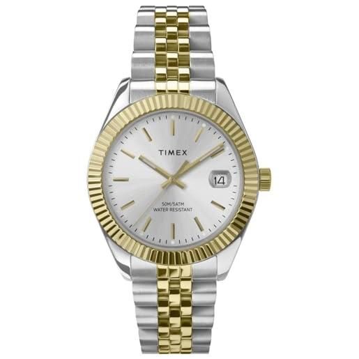 Timex orologio analogico al quarzo da donna con cinturino in acciaio inossidabile tw2w49700