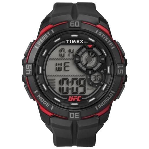 Timex orologio digitale al quarzo da uomo con cinturino in silicone tw5m59100