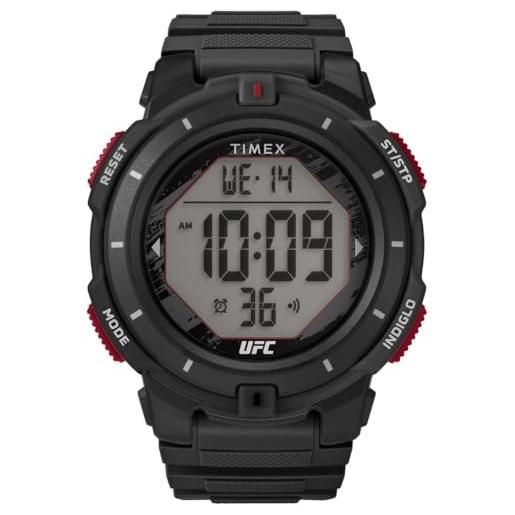 Timex orologio digitale al quarzo da uomo con cinturino in plastica tw5m59600