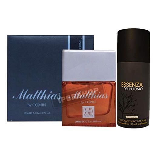 DC CASA set mathias: profumo 100 ml + deodorante spray 150 ml