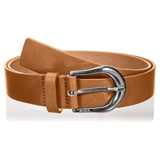 BOSS carol belt 3cm-vc cintura, dark orange805, 75 cm donna