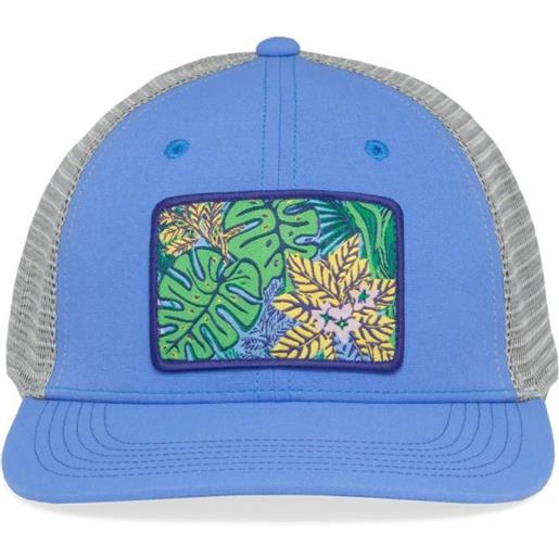 Sunday Afternoons tropical flora patch trucker