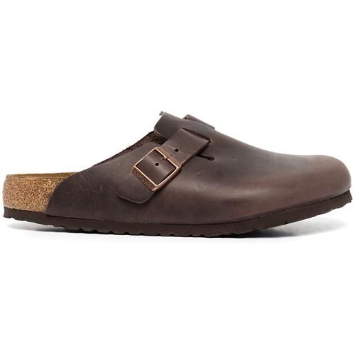 Birkenstock sandali con fibbia - marrone