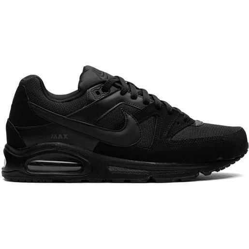 Nike sneakers air max command triple black - nero