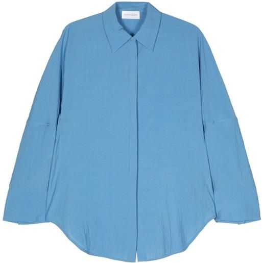 Christian Wijnants camicia oversize toriano - blu