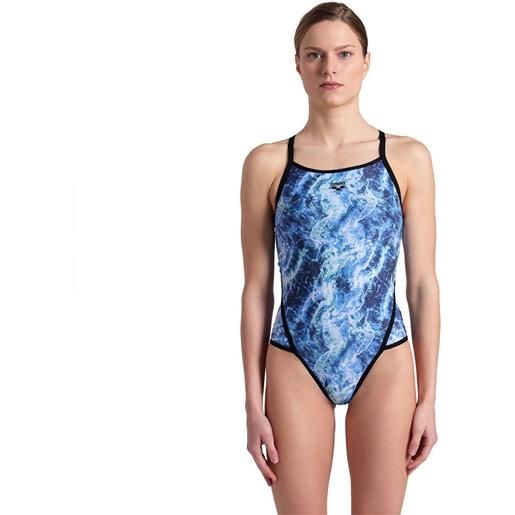 Arena pacific super fly back swimsuit blu fr 36 donna