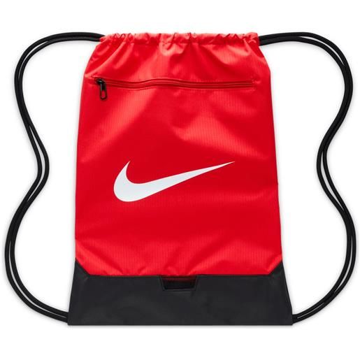 Nike sacca brasilia 9.5 university red/black/white