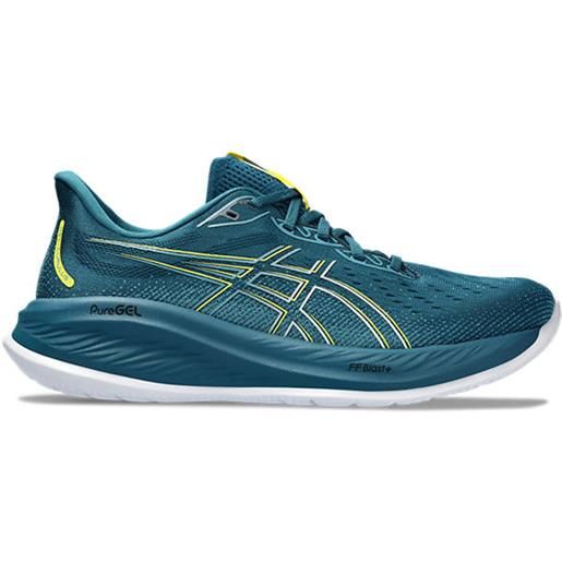 Asics gel cumulus 26 evening teal/bright yellow da uomo