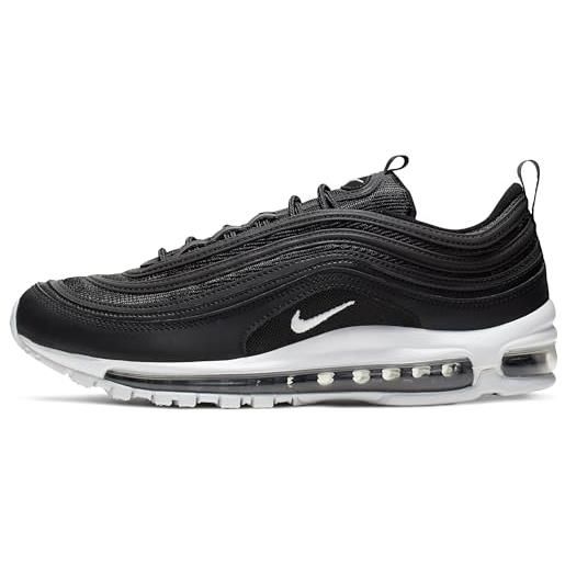 Nike air max 97, scarpe da ginnastica basse uomo, nero black white 001, 45.5 eu