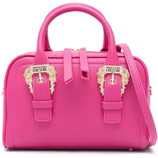 Versace Jeans Couture borsa tote con fibbia - rosa