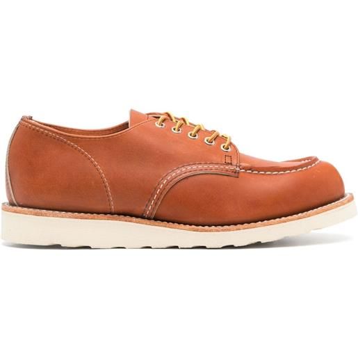 Red Wing Shoes shop moc leather derby shoes - marrone