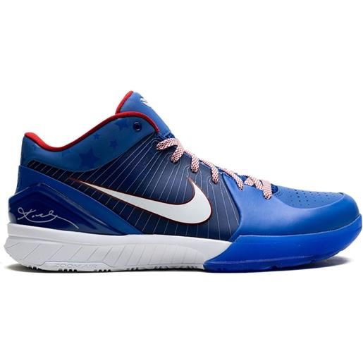 Nike zoom kobe 4 protro "philly" sneakers - blu
