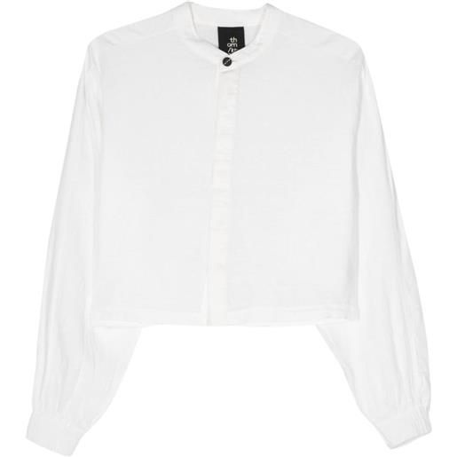 Thom Krom camicia crop - bianco
