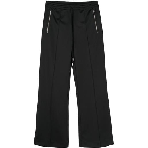 JW Anderson pantaloni sportivi svasati - nero