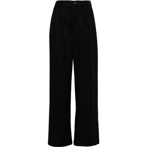 Reformation mason cropped trousers - nero